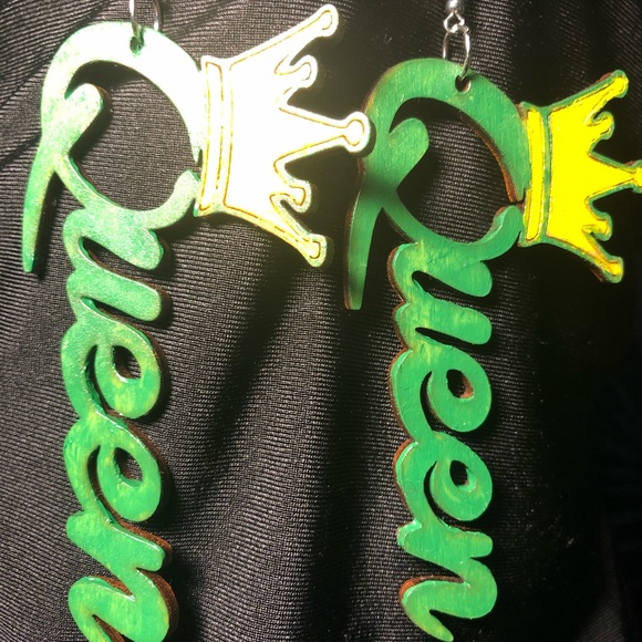 Homemade earrings - Picture 2 of 4